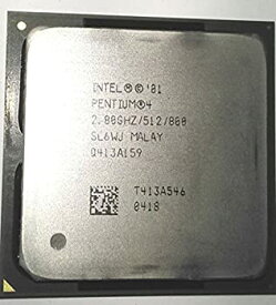 【中古】【輸入品・未使用】sl6wj IntelプロセッサインテルPentium 4?2.8?GHz???800?MHz FSB