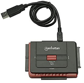 【中古】【輸入品・未使用】Manhattan Products/USB2.0 IDE/SATAアダプター 並行輸入品