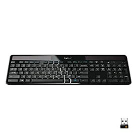【中古】【輸入品・未使用】K750 Wireless Solar Keyboard%カンマ% 2.4 GHz/30 ft%カンマ% Black (並行輸入品)