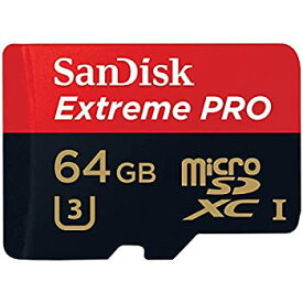 【中古】【輸入品・未使用】SanDisk Extreme Pro 64 GB Class 10 UHS-I 95 MBps Read MicroSD Memory Card by SanDisk