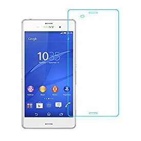 【中古】【輸入品・未使用】強化ガラス液晶保護フィルム 硬度9H (Sony Xperia Z3 SO-01G/SOL26) [並行輸入品]