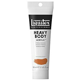 【中古】【輸入品・未使用】Liquitex Professional Heavy Body Acrylic Paint 2-oz tube%カンマ% Pyrrole Orange by Liquitex [並行輸入品]