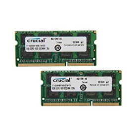 【中古】【輸入品・未使用】Crucial CT2KIT102464BF160B 16GB Kit (8GBx2) 204-Pin SODIMM DDR3 PC3-12800 Memory Module - NEW - Retail - CT2KIT102464BF160B by Crucial
