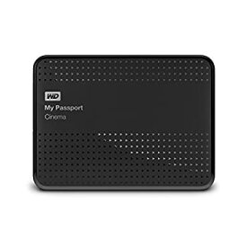 【中古】【輸入品・未使用】Western Digital WD My Passport Cinema 1TB%カンマ% 4K UHD Preloaded Movie Storage (WDBZKS0010BBK-NESN) [並行輸入品]