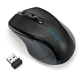 【中古】【輸入品・未使用】Kensington Pro Fit Mid-Size Right-handed Wireless Mouse with Nano Receiver (K72405US) [並行輸入品]
