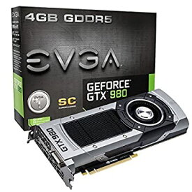 【中古】【輸入品・未使用】EVGA GeForce GTX 980 4GB SC GAMING%カンマ% Silent Cooling Graphics Card 04G-P4-2982-KR by EVGA [並行輸入品]