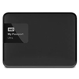 【中古】【輸入品・未使用】WD 1TB Black My Passport Ultra Portable External Hard Drive - USB 3.0 - WDBGPU0010BBK-NESN by Western Digital [並行輸入品]