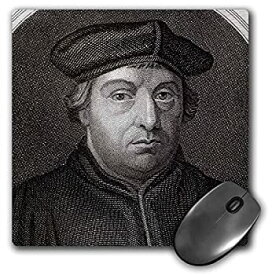 【中古】【輸入品・未使用】3dRose LLC 8 x 8 x 0.25 Martin Luther German Reformer Engraving Prisma Mouse Pad (mp_83117_1) [並行輸入品]