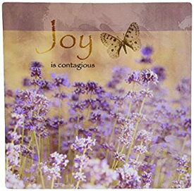 【中古】【輸入品・未使用】3dRose 8 x 8 x 0.25 Inches Mouse Pad%カンマ% Field of Lavender Inspirational Joy Botanical Flowers (mp_99176_1) [並行輸入品]