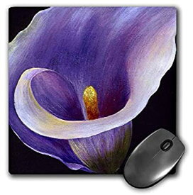 【中古】【輸入品・未使用】3dRose LLC 8 x 8 x 0.25 Inches Mouse Pad%カンマ% Purple Calla Lilies (mp_16923_1) [並行輸入品]