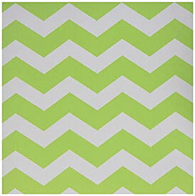 【中古】【輸入品・未使用】3dRose LLC 8 x 8 x 0.25 Inches Mouse Pad%カンマ% Light Green and White Lime Chevron Zig Zag Pattern Trendy And Modern (mp_179673_1) [並行