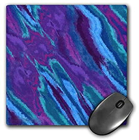 【中古】【輸入品・未使用】3dRose Print of Purple And Turquoise Flow of Color - Mouse Pad%カンマ% 8 by 8 inches (mp_194723_1) [並行輸入品]