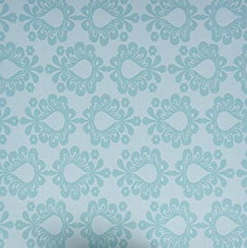【中古】【輸入品・未使用】3dRose LLC 8 x 8 x 0.25 Inches Mouse Pad%カンマ% Two tone Blue Flower Floral Pattern Trendy Girly Damask Design (mp_116444_1) [並行輸入品]