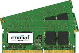 【中古】【輸入品・未使用】CRUCIAL TECHNOLOGY Crucial 32GB Kit (16GBx2) DDR4 2133 MT/s (PC4-17000) SODIMM 260-Pin (CT2K16G4SFD8213) by Crucial [並行輸入品]