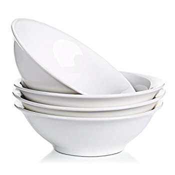 【中古】【輸入品・未使用】(1240ml%ｶﾝﾏ% Set of 4) - Lifver Porcelain Soup/Noodle Bowl%ｶﾝﾏ%1240ml%ｶﾝﾏ% Natural White%ｶﾝﾏ%Set of 4：ムジカ＆フェリーチェ店