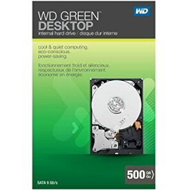 【中古】【輸入品・未使用】WD Green Desktop 500GB SATA 6.0 GB/s 3.5-Inch Internal Desktop Hard Drive Retail Kit [並行輸入品]
