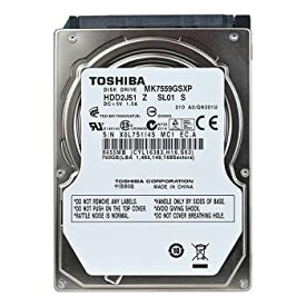 【中古】【輸入品・未使用】Toshiba MK7559GSXP 750GB SATA/300 5400RPM 8MB 2.5%ダブルクォーテ% Hard Drive [並行輸入品]