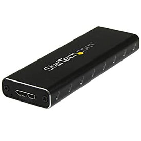 【中古】【輸入品・未使用】StarTech.com M.2 SATA External SSD Enclosure - USB 3.0 with UASP [並行輸入品]