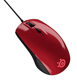【中古】【輸入品・未使用】SteelSeries Rival 100%カンマ% Optical Gaming Mouse - Forged Red [並行輸入品]