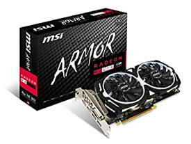 【中古】【輸入品・未使用】MSI GAMING Radeon RX 470 GDDR5 4GB CrossFire FinFET DirectX 12 Graphics Card (RX 470 ARMOR 4G OC) [並行輸入品]