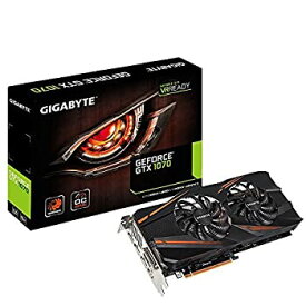 【中古】【輸入品・未使用】Gigabyte GeForce GTX 1070 8 GB GDDR5 256 bit PCI-E 3.0 x 16 Windforce OC (GV-N1070WF2OC-8GD) [並行輸入品]