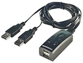 【中古】【輸入品・未使用】LINDY-USA KM keyboard & Mouse Switch USB for 2 PCs [並行輸入品]