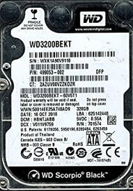 【中古】【輸入品・未使用】Western Digital WD3200BEKT-60V5T1 320GB DCM: HBNTJABB [並行輸入品]