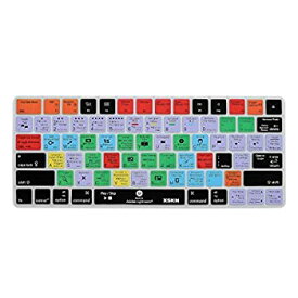 【中古】【輸入品・未使用】XSKN Magic Keyboard Lightroom Shortcut Keyboard Cover%カンマ% XSKN Durable LR Hotkeys Silicone Keyboard Skin for Apple Magic Keyboard MLA2