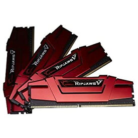 【中古】【輸入品・未使用】G.SKILL 64GB (4 x 16GB) Ripjaws V Series DDR4 PC4-22400 2800Mhz For Intel Z170 Platform Desktop Memory Model F4-2800C15Q-64GVR [並行輸