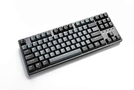 【中古】【輸入品・未使用】Durgod Taurus K320 TKL Mechanical Gaming Keyboard - 87 Keys - Double Shot PBT - NKRO - USB Type C (Cherry Red%カンマ% Space Grey) [並行輸