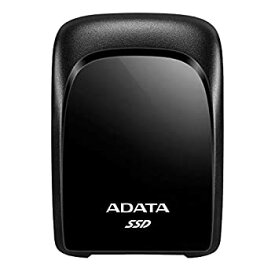 【中古】【輸入品・未使用】ADATA USB3.2Gen2 外付SSD 960GB 名刺サイズ PS4 メーカー動作確認済 ブラック ASC680-960GU32G2-CBK