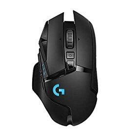 【中古】【輸入品・未使用】Logitech G502 LIGHTSPEED Wireless Gaming Mouse with HERO 16K Sensor%カンマ% PowerPlay Compatible%カンマ% Tunable Weights and Lightsync RGB -