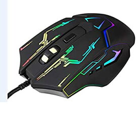 【中古】【輸入品・未使用】Wholesale RGB Breathing Gaming Mouse 2400DPI Mouse with Fingerprint System 141［並行輸入］