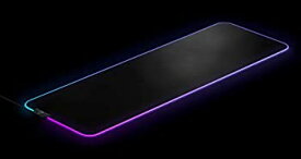 【中古】【輸入品・未使用】SteelSeries QcK Prism Cloth - Gaming Mouse Pad - 2 zones RGB lighting - Real time event lighting - Size XL [並行輸入品]