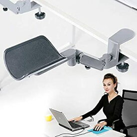 【中古】【輸入品・未使用】FUZADEL Ergonomic Arm Rest Rotating Mouse Arm Rest Mouse Pad Cradle Computer Hand Rest for Computer Table Arm Support Aluminum Alloy Mo