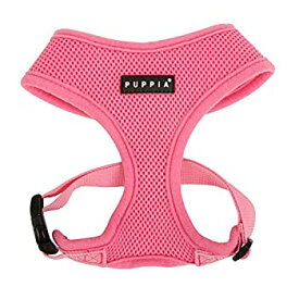 【中古】【輸入品・未使用】Puppiaソフトハーネスピンク Puppia Soft Harness Pink 【並行輸入品】 (S)