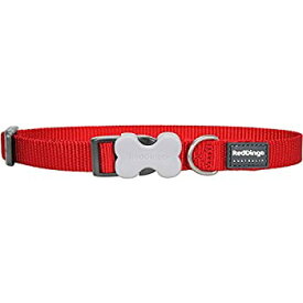 【中古】【輸入品・未使用】Red Dingo (レッドディンゴ)犬用首輪 Sサイズ Red (並行輸入品)