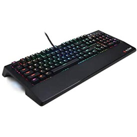 【中古】【輸入品・未使用】CyberPowerPC Syber K1 RGB Mechanical Gaming Keyboard (Kontact Brown) [並行輸入品]