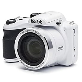【中古】【輸入品・未使用】Kodak PIXPRO Astro Zoom AZ421 16 MP Digital Camera with 42X Opitcal Zoom and 3%ダブルクォーテ% LCD Screen (White)