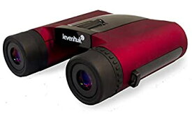 【中古】【輸入品・未使用】Levenhuk Rainbow 8x25 Red Berry Binoculars roof prism 8x fogproof waterproof with accessory kit by Levenhuk