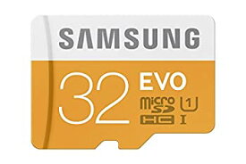【中古】【輸入品・未使用】Samsung 32GB EVO Class 10 Micro SDHC up to 48MB/s with Adapter (MB-MP32DA/AM) [並行輸入品]