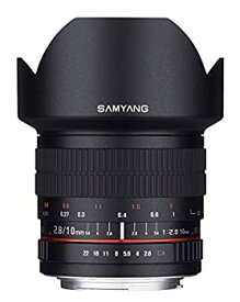 【中古】【輸入品・未使用】Samyang 10mm F2.8 ED AS NCS CS Ultra Wide Angle Lens for Pentax K and Samsung K Mount Digital SLR Cameras (SY10M-P) [並行輸入品]