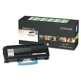 【中古】【輸入品・未使用】E260A11A Lexmark Return Program Black Toner Cartridge - Black - Laser - 3500 Page - 1 Each [並行輸入品]