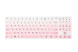 中古 【中古】【輸入品・未使用】Leze - Ultra Thin Keyboard Cover for 15.6 Inch Lenovo Legion Y720 Y520 Gaming Laptop - Gradual Pink [並行輸入品]
