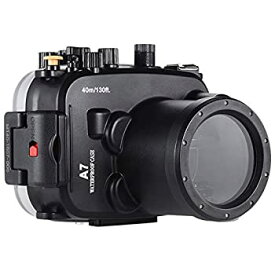 【中古】【輸入品・未使用】Sony A7 A7R 対応 40m防水 カメラ 水中 ハウジングケース ダイビング [並行輸入品]