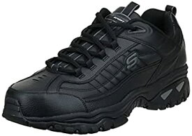 【中古】【輸入品・未使用】Skechers Men's Energy Afterburn Lace-Up Sneaker%カンマ%Black%カンマ%7 XW