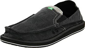 【中古】【輸入品・未使用】Sanuk Men's Pick Pocket Slip On%カンマ% Charcoal%カンマ% 12 M US