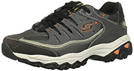 【中古】【輸入品・未使用】Skechers Sport Men's Afterburn Memory Foam Lace-Up Sneaker%カンマ% Charcoal%カンマ% 9.5 4E US