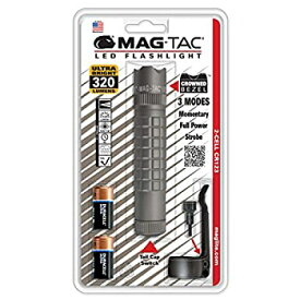【中古】MAG-LITE(マグライト) 懐中電灯 マグタック LED クラウンベゼル SG2LRC6 アーバングレー