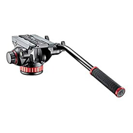 【未使用】【中古】Manfrotto 2WAY雲台 プロフルードビデオ雲台 フラットベース アルミニウム製 MVH502AH